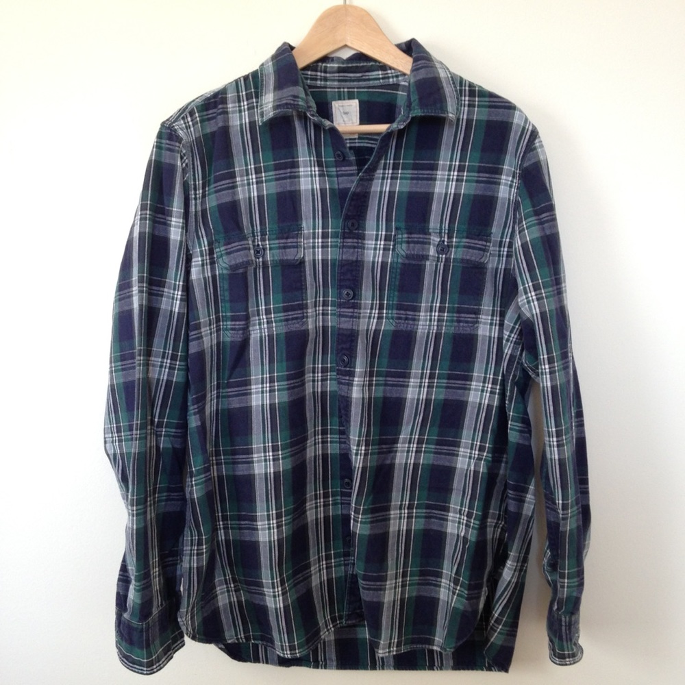 Gap plaid shirt XL NWOT